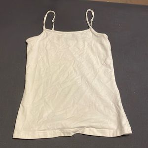 White tank top